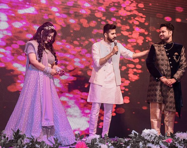 Anchor is the one who made wedding day a memorable and enjoying experience for everyone involved