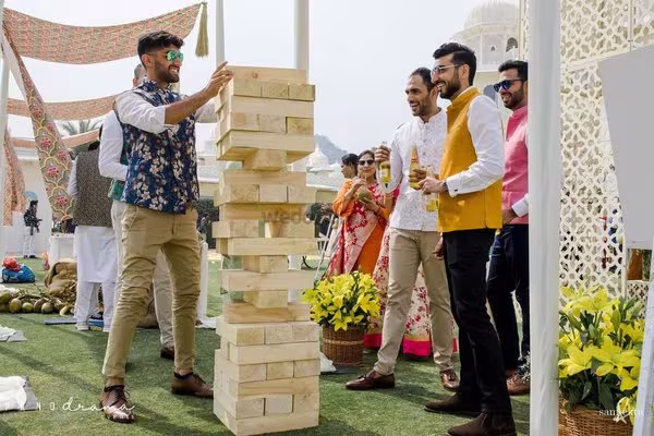 A fun and engaging way to entertain guests and celebrate the newly married couple